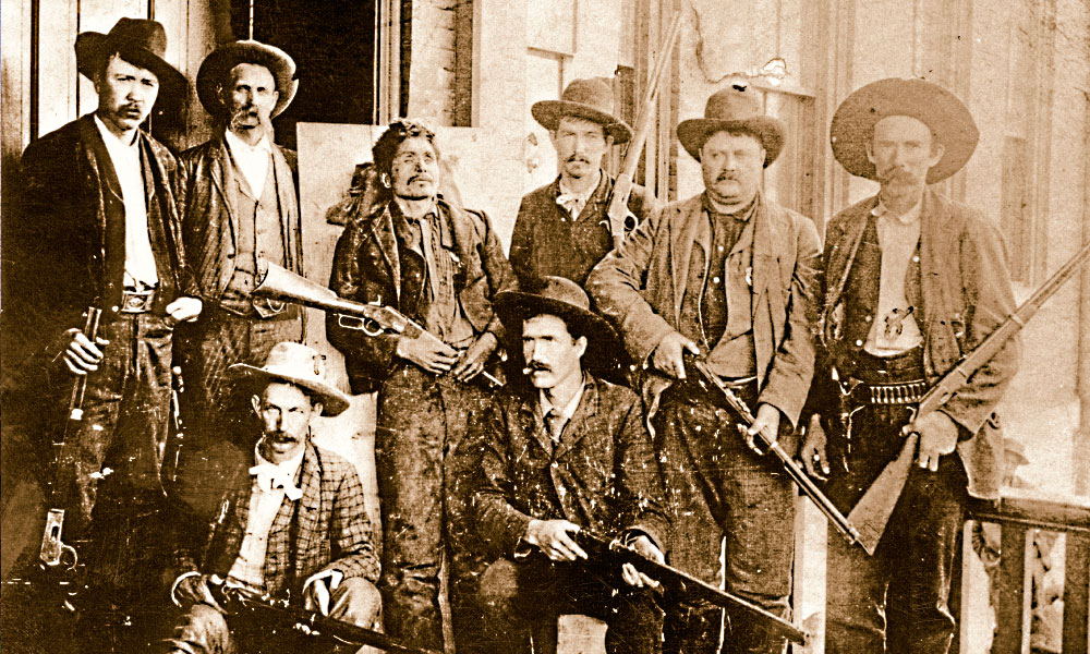 Old West Cowboys posing